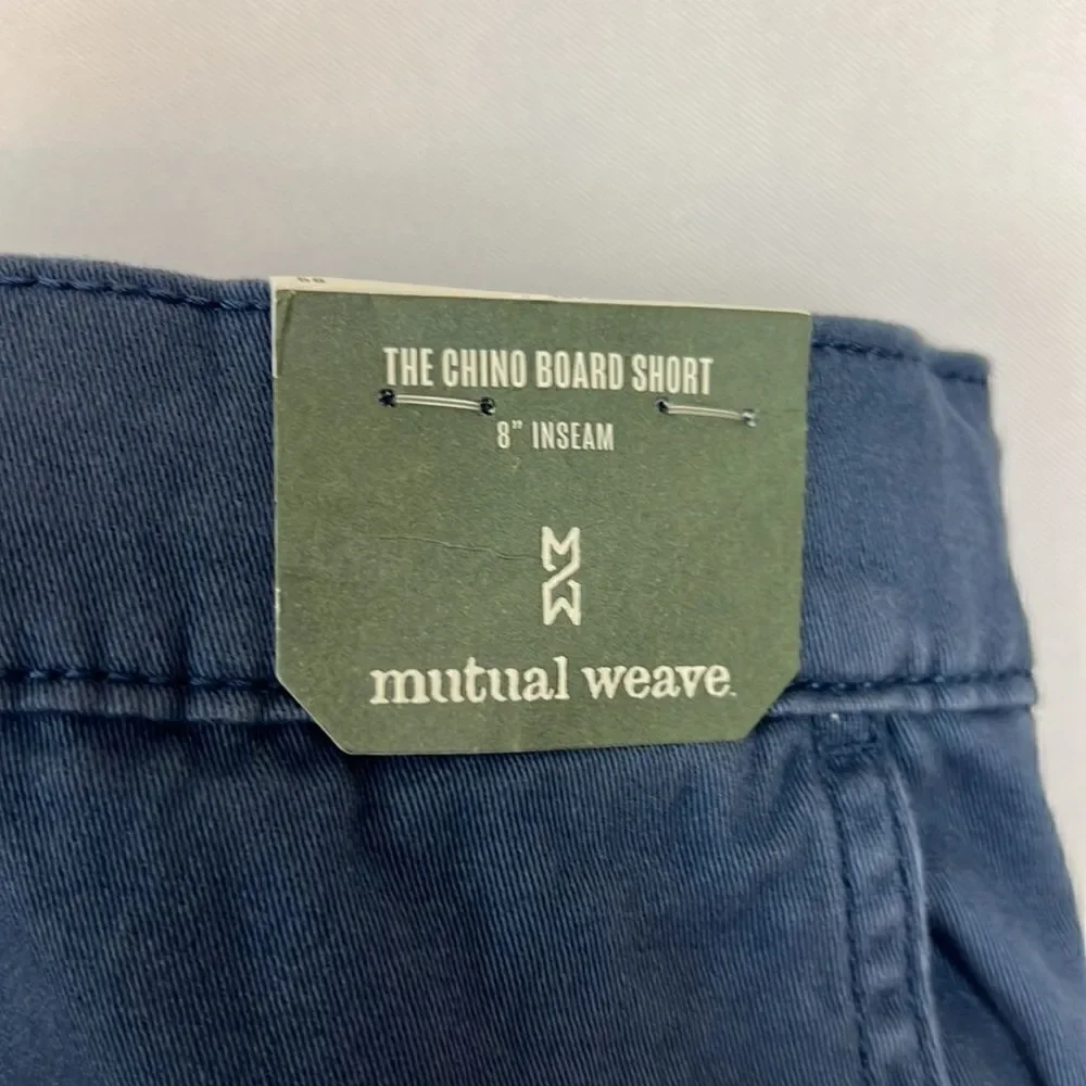 Mutual Weave Blue Chino board shorts NWT size 50